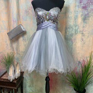 📌Juliet Stunning Homecoming - Wedding Parties -  Prom Richly Embroidered Dress